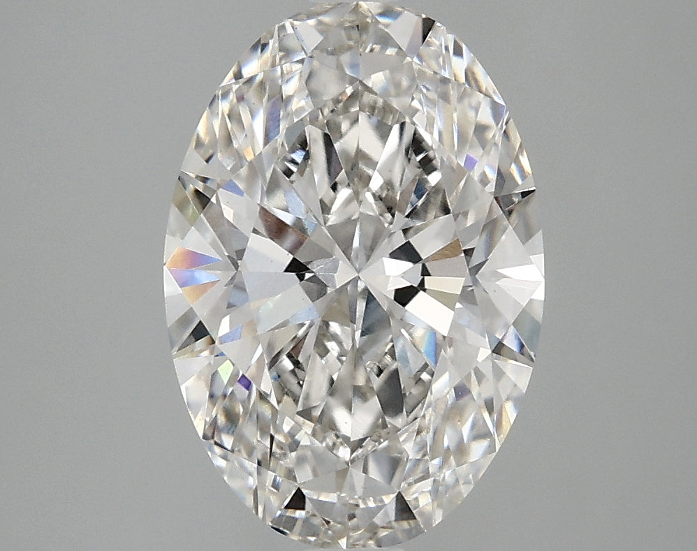3.07ct Oval Lab-Grown Diamond · H VVS2 · IGI
