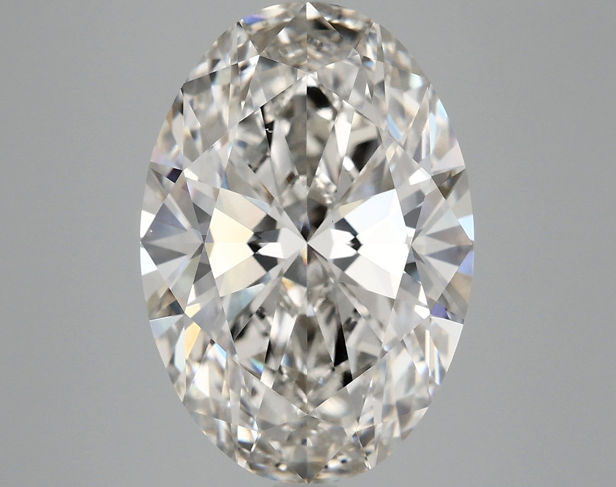 6.04ct Oval Lab-Grown Diamond · H VS1 · IGI