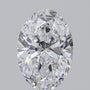 2.07ct Oval Lab-Grown Diamond · D IF · IGI