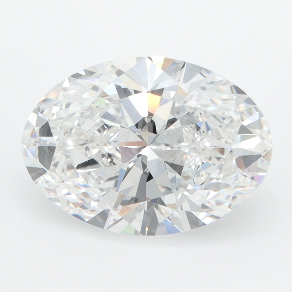 3.00ct Oval Lab-Grown Diamond · D IF · IGI