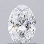 0.73ct Oval Lab-Grown Diamond · D IF · IGI