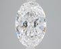 1.52ct Oval Lab-Grown Diamond · D VVS2 · IGI