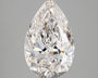 4.02ct Pear Lab-Grown Diamond · G VVS1 · IGI