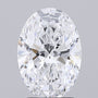 2.09ct Oval Lab-Grown Diamond · D IF · IGI