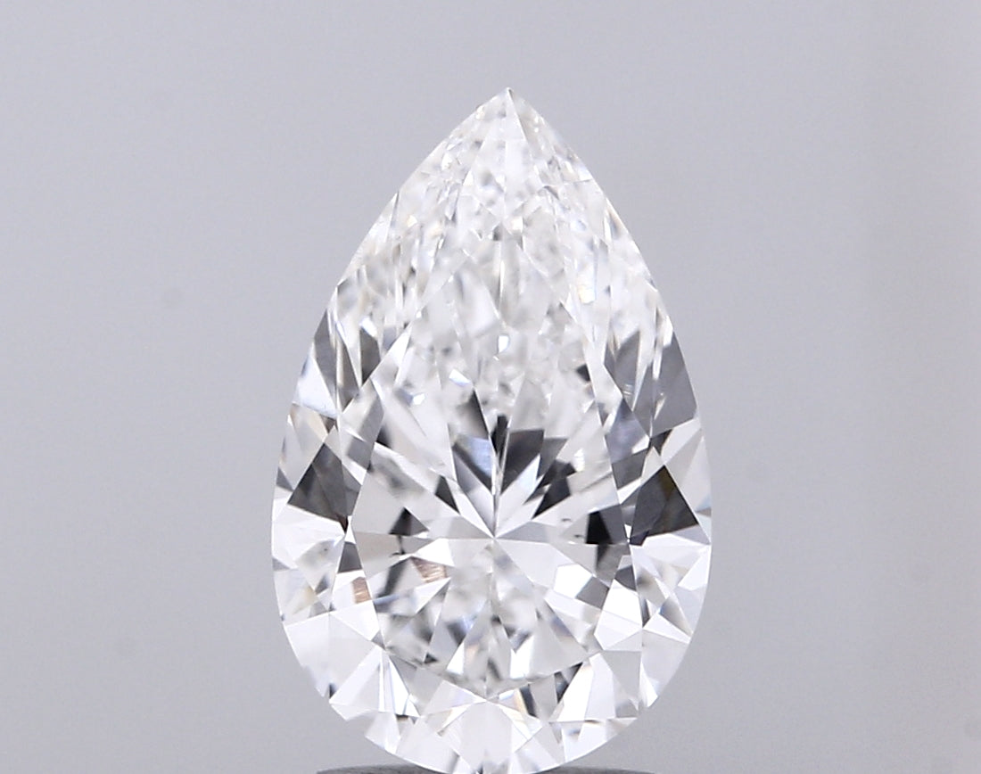 3.02ct Pear Lab-Grown Diamond · F VS2 · IGI