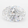 3.00ct Oval Lab-Grown Diamond · D IF · IGI