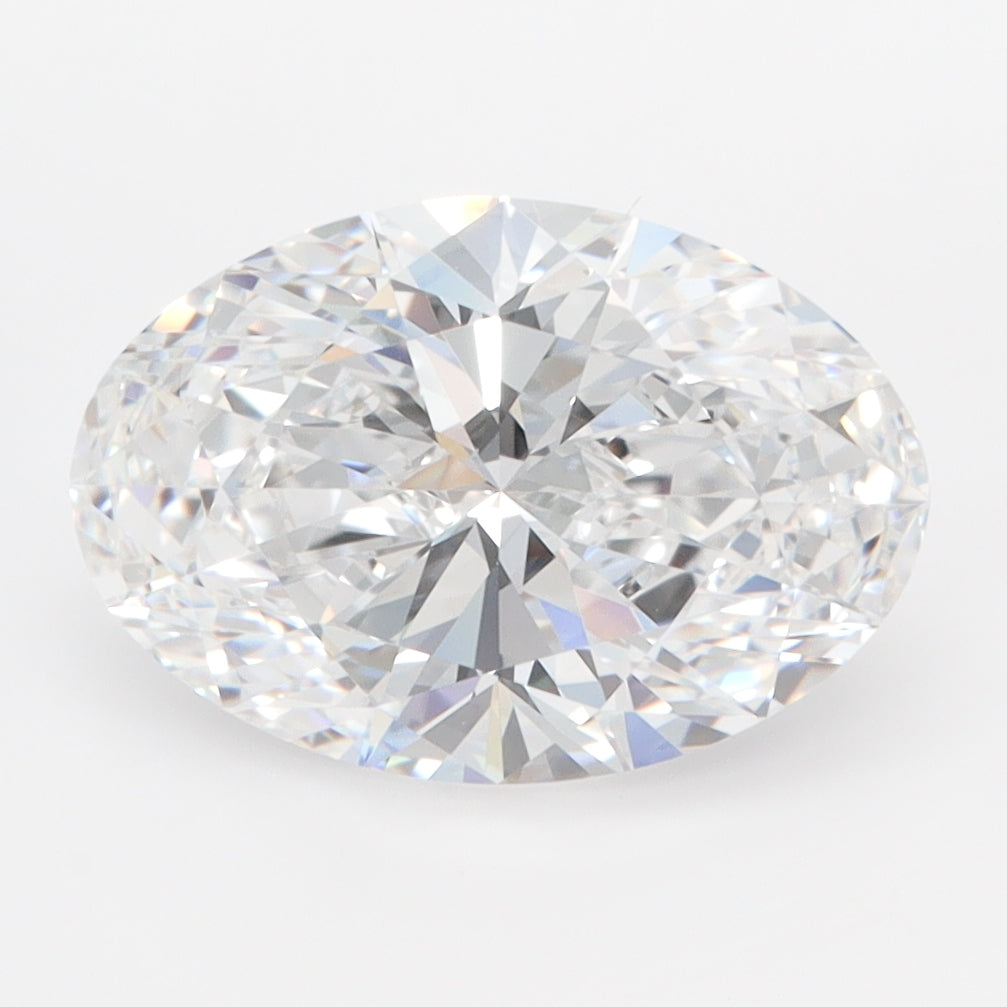 3.00ct Oval Lab-Grown Diamond · D IF · IGI
