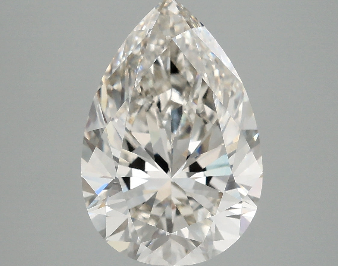 4.06ct Pear Lab-Grown Diamond · H VVS2 · IGI