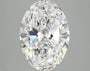 4.06ct Oval Lab-Grown Diamond · E SI1 · IGI