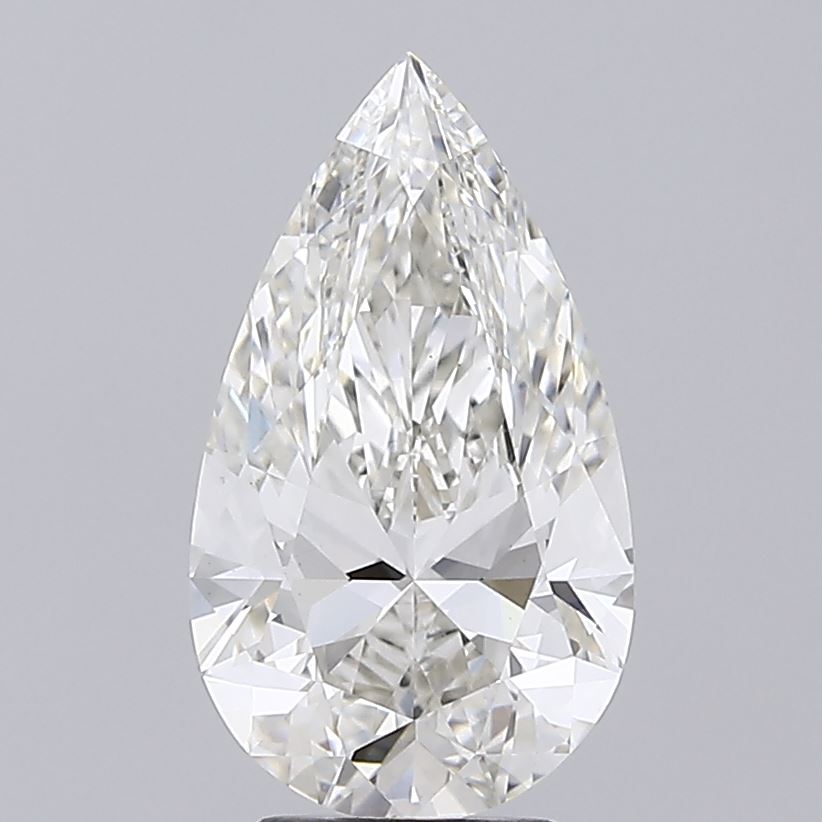 4.03ct Pear Lab-Grown Diamond · G VVS2 · IGI
