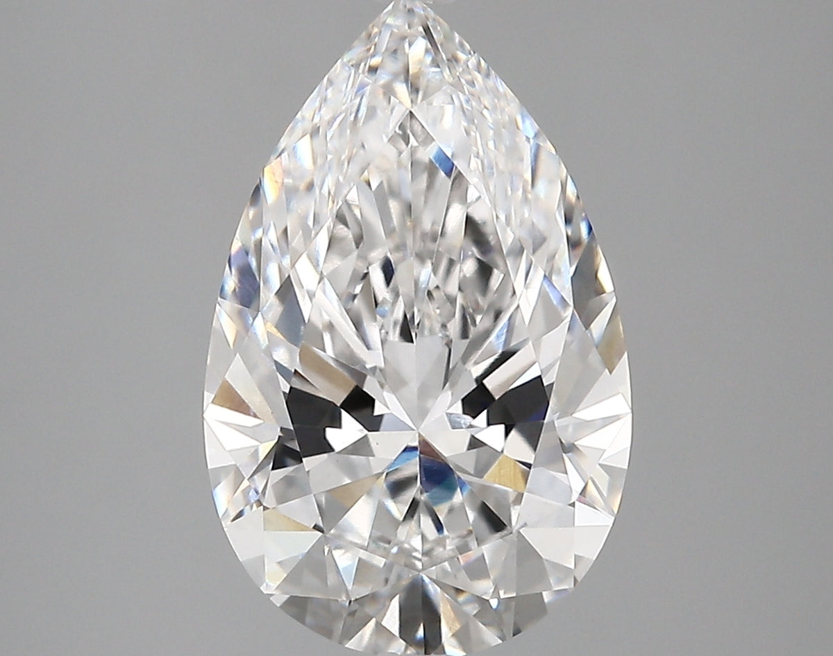 4.04ct Pear Lab-Grown Diamond · E VVS2 · IGI