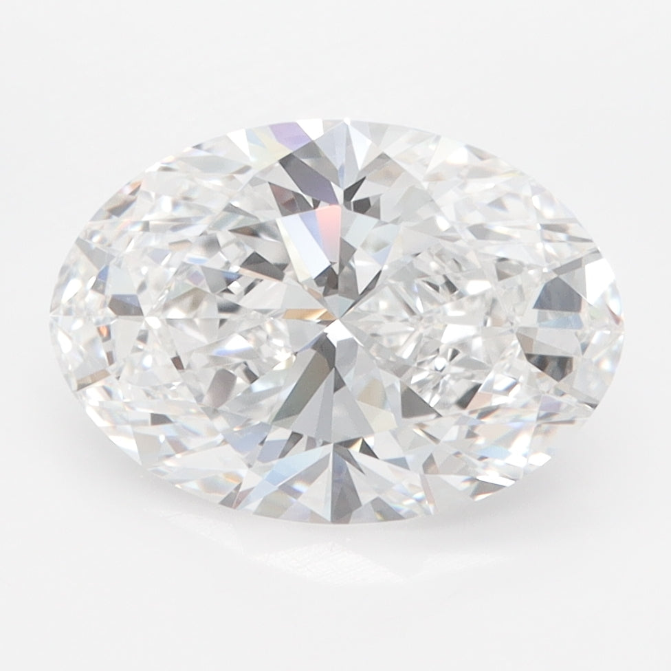 3.00ct Oval Lab-Grown Diamond · D IF · IGI