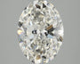 3.09ct Oval Lab-Grown Diamond · H VS2 · IGI