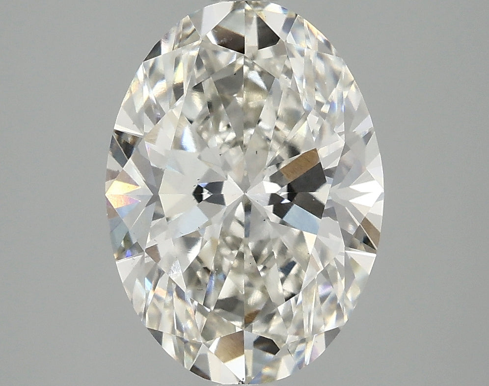 3.09ct Oval Lab-Grown Diamond · H VS2 · IGI
