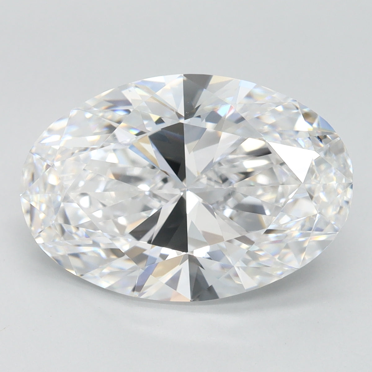 4.00ct Oval Lab-Grown Diamond · D IF · IGI