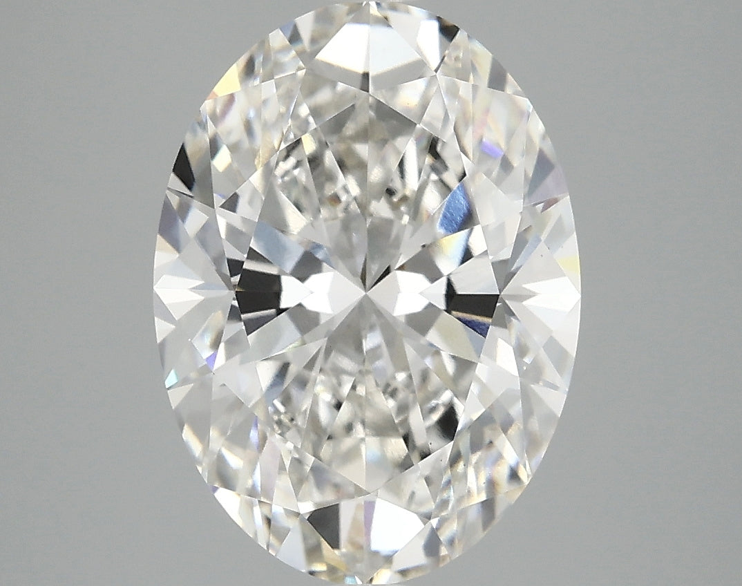 4.10ct Oval Lab-Grown Diamond · G VVS2 · IGI